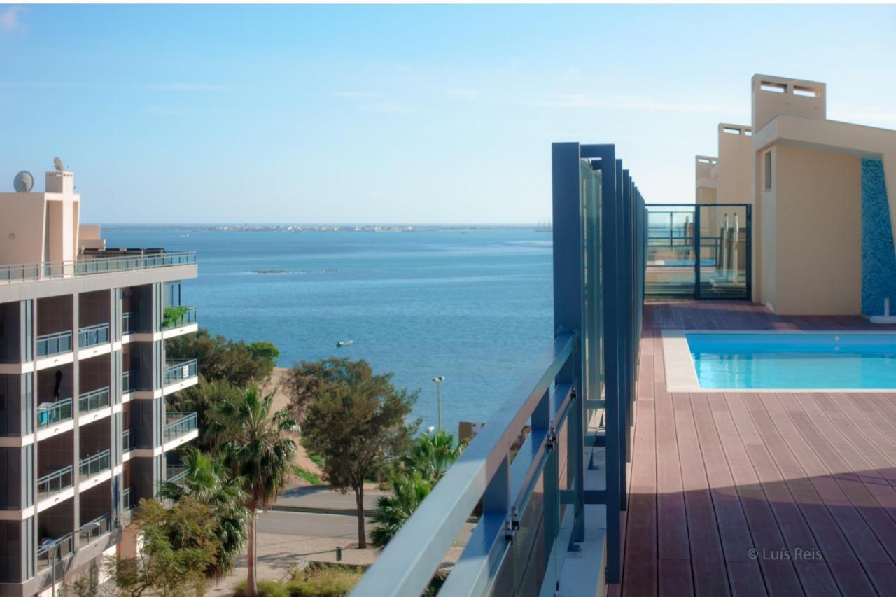 Ria Sunset House - Rooftop Pool Olhao Bagian luar foto